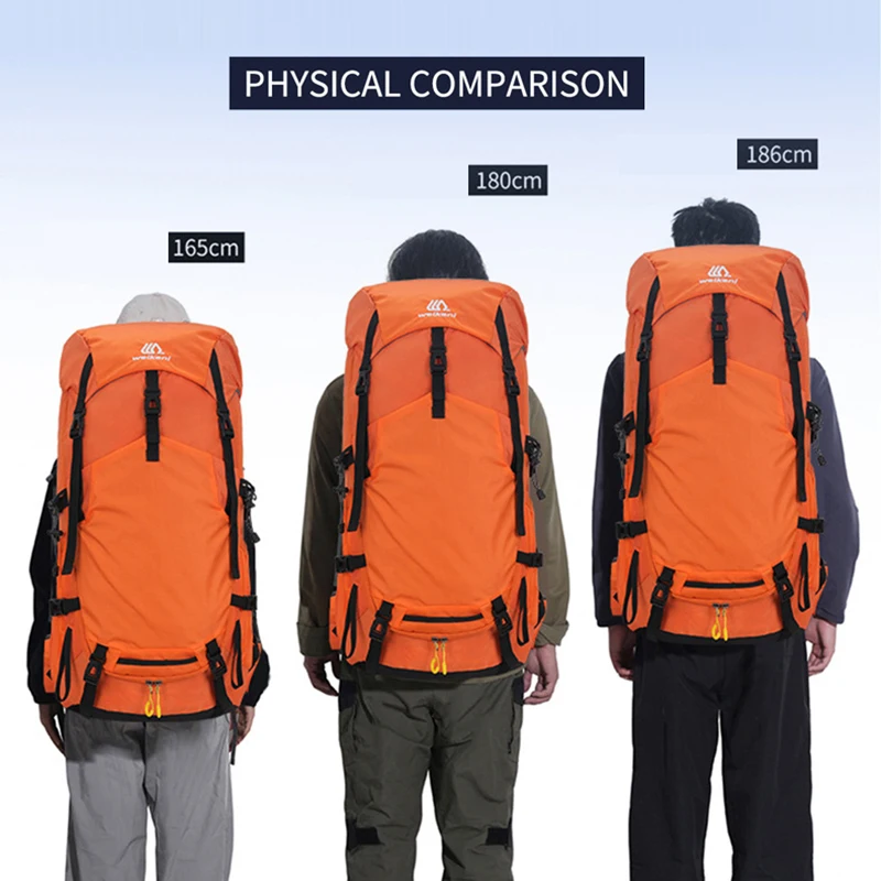 Hiking Backpack With Rain Cover - Image 2