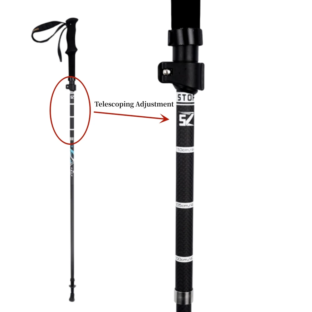 Carbon Fiber Hiking Poles - Image 4